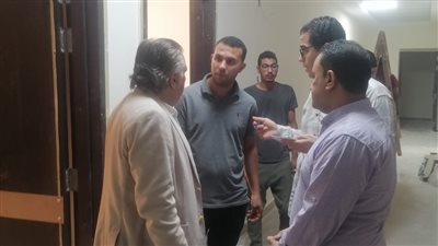وكيل صحة الدقهلية يتفقد مستشفى صدر المنصورة 