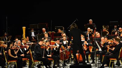 لقطات من الحفل الثالث لأوركسترا تشايكوفسكي بدار أوبرا الإسكندرية 