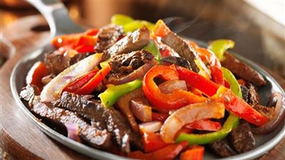 حضّري ستيك الفلفل الملون لرجيم صحي