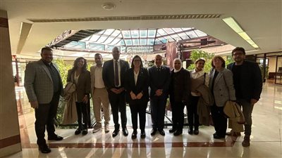 وفد الرياضة ومؤسسة شباب المتوسط في زيارة لوكالة الشباب الكاتالونية ببرشلونة