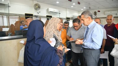 محافظ الغربية يتفقد عمارات الأوقاف بالعجيزي ومشروع محطة البيض