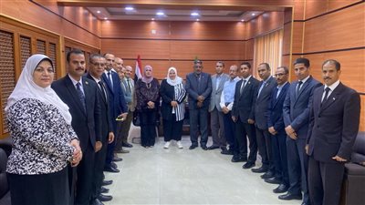 وكيل تعليم الفيوم تلتقي بالمديرين الجدد من القيادات الشابة 