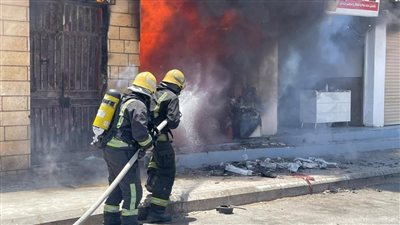 حريق محل قطع غيار سيارات شهير في وسط البلد (تفاصيل)