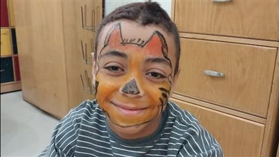 ورش رسم علي الوجوه للأطفال بثقافة موشا