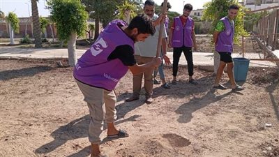 فعاليات البرنامج التطوعي المجتمعي داخل القرى الأكثر احتياجًا بالشرقية