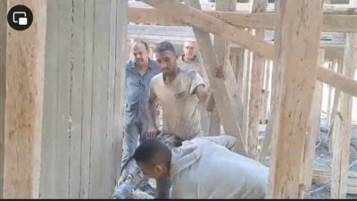 حملة لإزالة التعديات على مخالفات البناء بالأراضي الزراعية  ببنها 