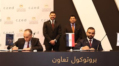 cred العقارية توقع بروتوكول تعاون لدعم أبطال باريس 2024