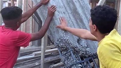 حملة إزالة بناء مخالف بشبرا الخيمة