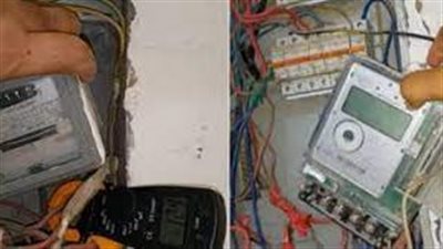 ضبط 13543 قضية سرقة تيار كهربائي خلال حملة أمنية