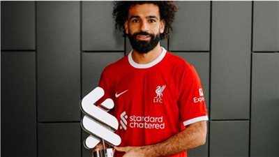 محمد صلاح يفوز بجائزة الشهر في ليفربول