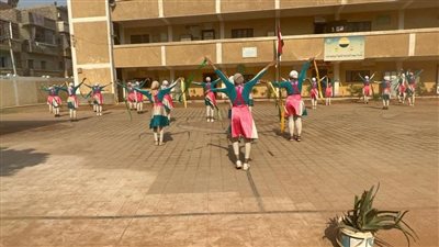 فتيات العروض الرياضية تواصلن التدريبات داخل المدرسة الرياضية بنات بأسيوط