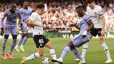 موعد مباراة ريال مدريد وفالنسيا في الدوري الإسباني 