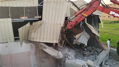 إزالة 18 حالة متغيرات مكانيه وتعديات علي الأراضي الزراعية بالبدرشين ومنشأة القناطر 