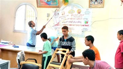 معسكرات خدمة عامة بهدف تعظيم الدور المجتمعي بمراكز شباب المراغة 