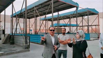 وكيل صحة سوهاج يتفقد سير العمل بمجمع محارق النفايات الطبية بحي الكوثر 