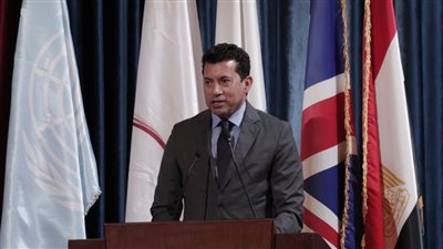 وزير الشباب والرياضة يشهد ختام النموذج الدولي لمحاكاة قمة المناخ COP28 
