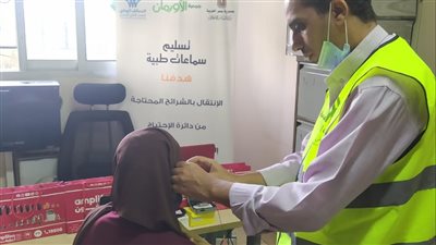  تسليم سماعات طبية بقرى ونجوع محافظة سوهاج 