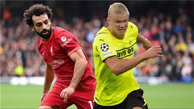 الصراع يشتعل على لقب هداف البريميرليج بين صلاح وهالاند