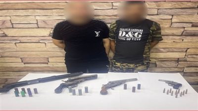 سقوط 182 قطعة سلاح نارس في قبضة الداخلية خلال يوم