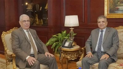 النائب العام يستقبل رئيس هيئة قناة السويس 