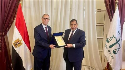 صور|بروتوكول تعاون بين النيابة الإدارية ومجلس الدولة لتحقيق الربط الإلكترونى