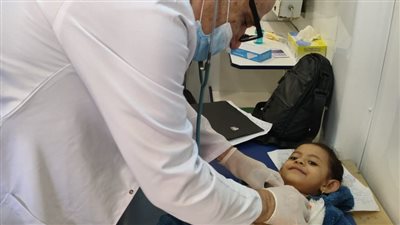 الكشف على 1928 مريضاً   فى قافلة علاجية في قرية دميانة بالدقهلية