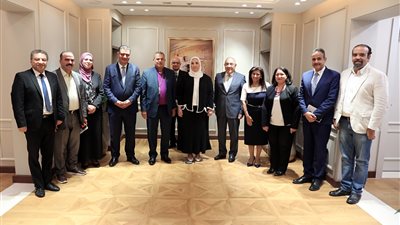 تفاصيل لقاء رئيس الإنجيلية ووزيرة التضامن الاجتماعي.. شاهد 