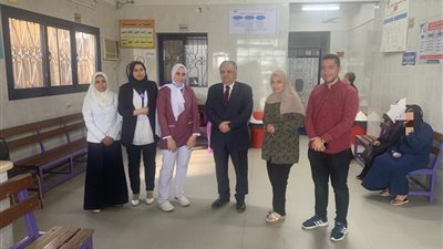 وكيل صحة الدقهلية يتفقد مستشفى الجلدية والجذام  