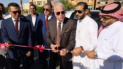 افتتاح محطة وقود التعاون العامة بطور سيناء بعد تطويرها