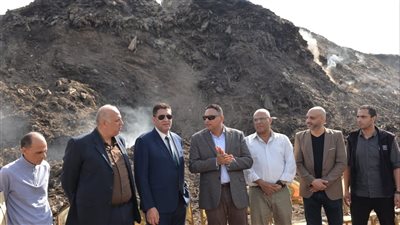 محافظ الدقهلية يعطي إشارة البدء لنقل مقلب نبروة على مساحة 2,5 فدان