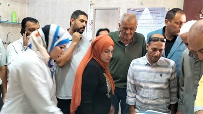 وفد صحة الدقهلية يتفقد مستشفى شبرا سندي  