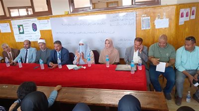  التلوث البيئي وآثاره وتأثيره في الصحة عنوان ندوة بمدرسة نجع حمادي