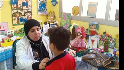 إجراء الفحص الطبي الدوري الشامل لـ343 ألفًا و999 طالبًا بالدقهلية