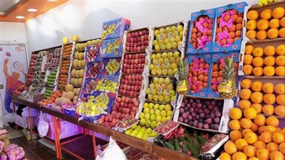 استقرار أسعار الفاكهة بسوق العبور للجملة اليوم الخميس 