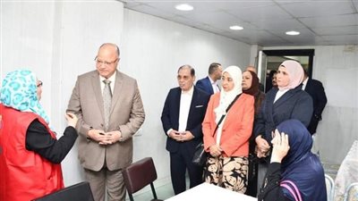 محافظ القاهرة يفتتح القافلة التنموية الشاملة لـ
