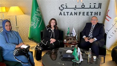  السفير طارق المليجي يستقبل وزيرة الهجرة في الرياض لمتابعة الإنتخابات الرئاسية