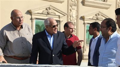 محافظ الجيزة يعاين مسارات العمل بمحور عمرو بن العاص