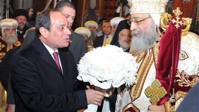 نبيلة مكرم: الرئيس حول عيد الأقباط من 