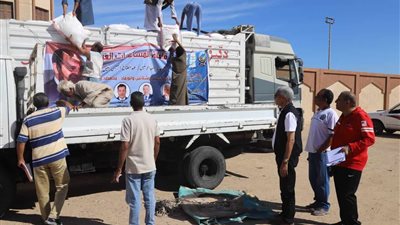 جامعة جنوب الوادي تُوزع أغذية  لـ 1500 أسرة في شلاتين 