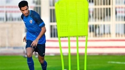 عمر جابر يشارك في تدريبات الزمالك الجماعية