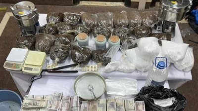 ضبط كمية من المواد المخدرة بحوزة 3 عناصر إجرامية  