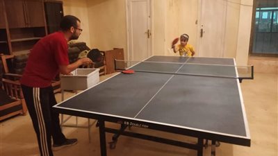  فعاليات تدريبات تنس الطاولة للمشروع القومي للموهبة والبطل الأوليمبي بطور سيناء