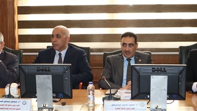  نائب رئيس جامعة كفرالشيخ يشارك في الاجتماع الدوري للمجلس الأعلى لشئون الدراسات العليا والبحوث