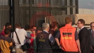 رئيسة المفوضية الأوروبية تتفقد معبر رفح (فيديو) 