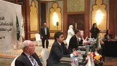 الجرمان : اجتماع الاتحادات يأتى فى توقيت صعب يحتاج إلى تكاتف الجميع لتحقيق التكامل الاقتصادى 