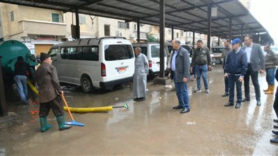 موجة الطقس السيئ تضرب محافظة الغربية