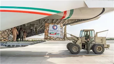 إقلاع 3 طائرات إغاثية كويتية محملة بـ 90 طنا من المساعدات لغزة
