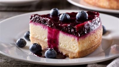 تشيز كيك البلوبيري المخبوز