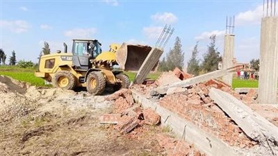 إزالة 46 حالة تعدٍ بنطاق 6 مراكز في البحيرة 