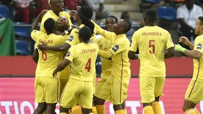 منتخب مصر يتأخر بهدف أمام زيمبابوى بعد مرور 30 دقيقة 